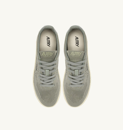 AUTRY Woman MEDALIST EASEKNIT LOW SNEAKERS IN SEA GRASS KNIT