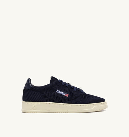 AUTRY Woman MEDALIST EASEKNIT LOW SNEAKERS IN SPACE BLUE KNIT