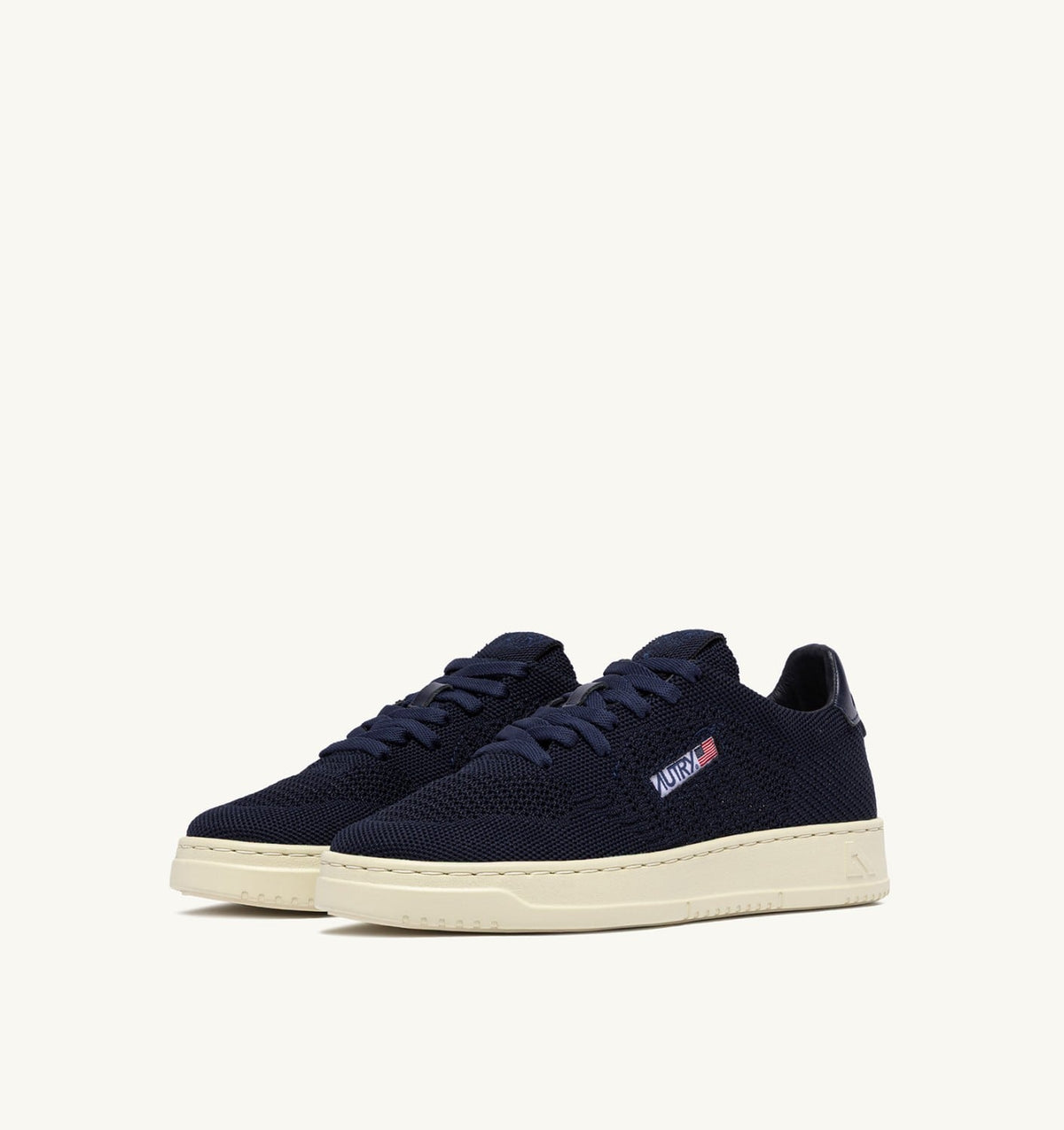 AUTRY Woman MEDALIST EASEKNIT LOW SNEAKERS IN SPACE BLUE KNIT