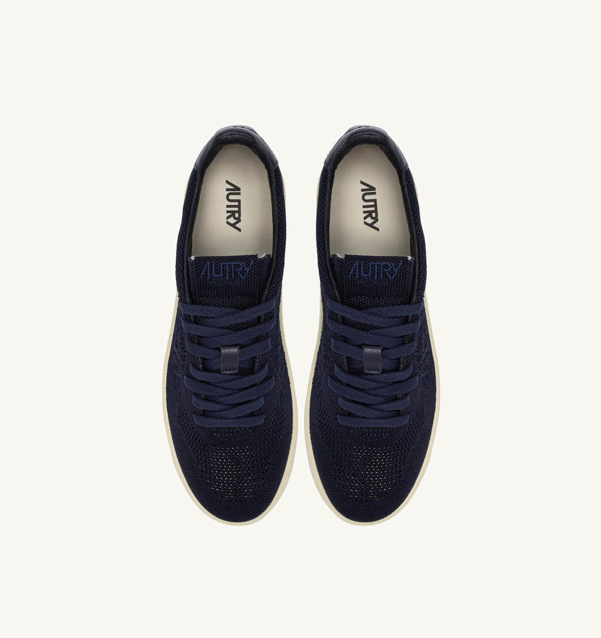 AUTRY Woman MEDALIST EASEKNIT LOW SNEAKERS IN SPACE BLUE KNIT