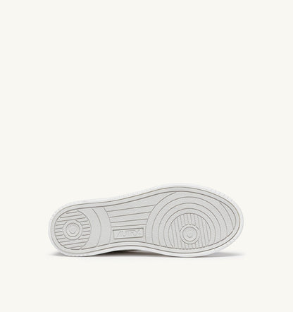 AUTRY Woman MEDALIST EASEKNIT LOW SNEAKERS IN WHITE KNIT