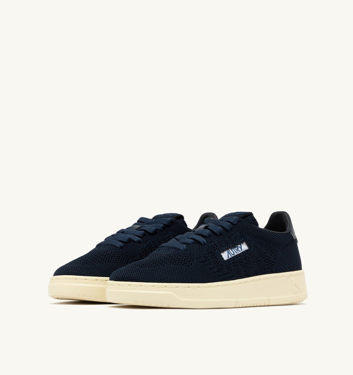 AUTRY Woman MEDALIST EASEKNIT LOW SNEAKERS IN SPACE BLUE KNIT