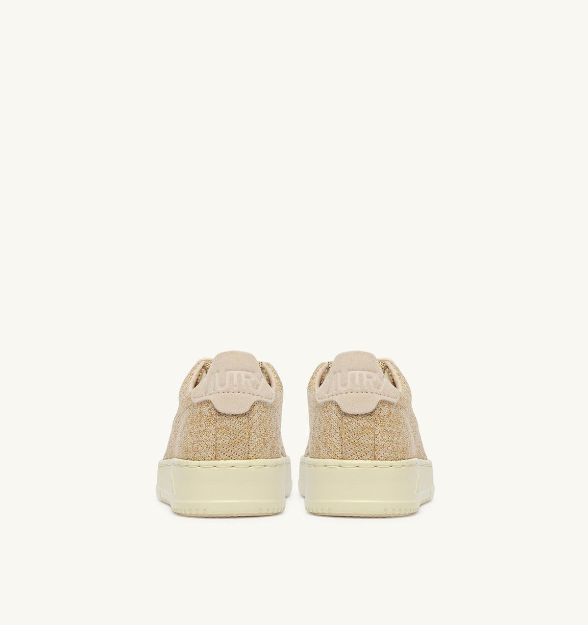 AUTRY Woman MEDALIST EASEKNIT LOW SNEAKERS IN PLATINUM KNIT