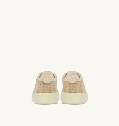 AUTRY Woman MEDALIST EASEKNIT LOW SNEAKERS IN PLATINUM KNIT