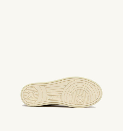 AUTRY Woman MEDALIST EASEKNIT LOW SNEAKERS IN PLATINUM KNIT