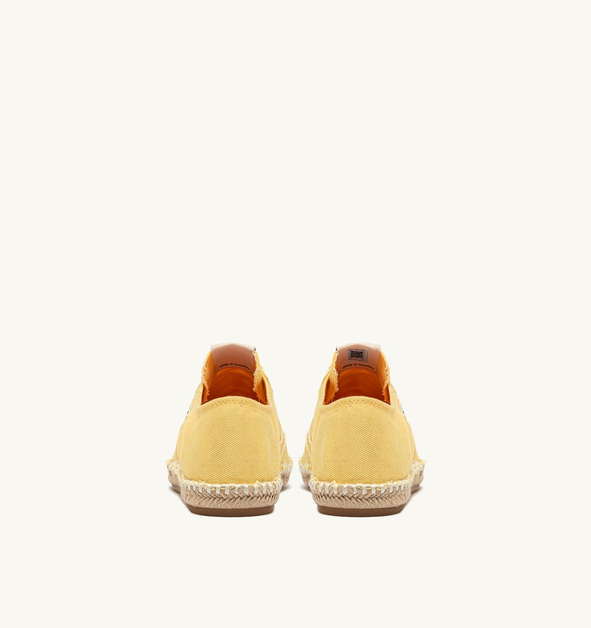 AUTRY Woman SANDY ESPADRILLES IN PASTEL YELLOW CANVAS