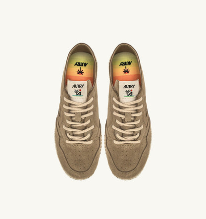 AUTRY Woman SANDY ESPADRILLES IN TAOS TAUPE SUEDE
