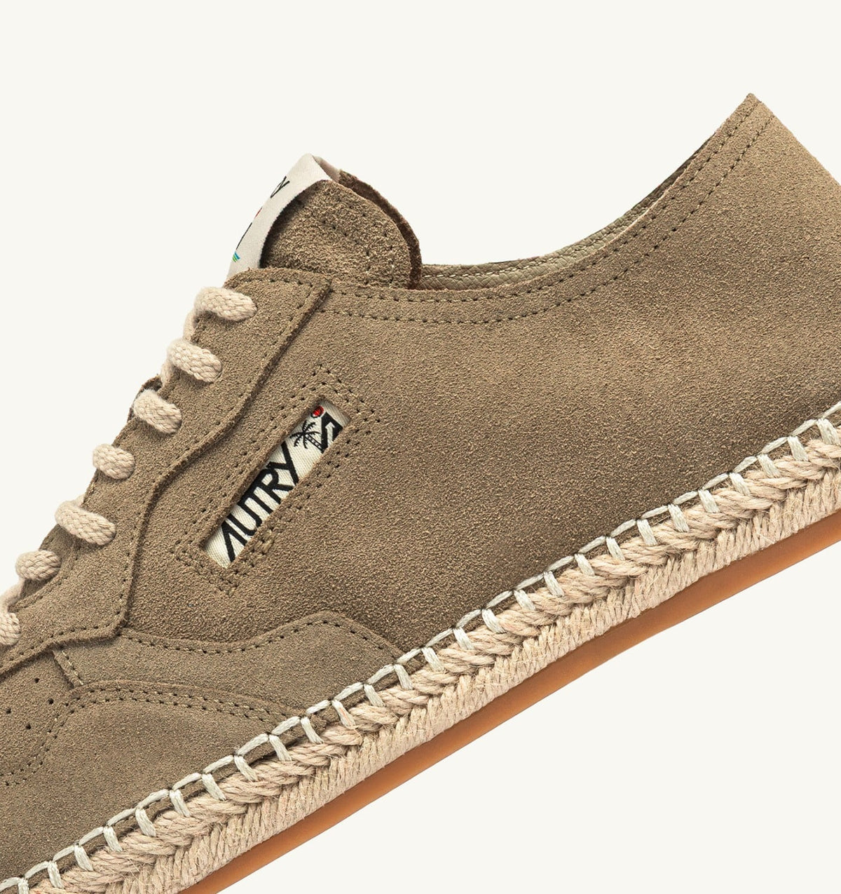 AUTRY Woman SANDY ESPADRILLES IN TAOS TAUPE SUEDE