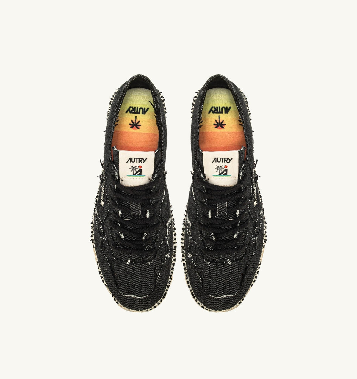 AUTRY Woman SANDY ESPADRILLES IN BLACK CANVAS