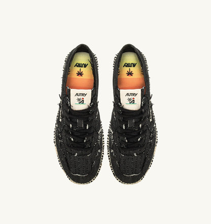 AUTRY Woman SANDY ESPADRILLES IN BLACK CANVAS