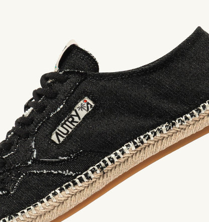 AUTRY Woman SANDY ESPADRILLES IN BLACK CANVAS