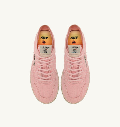 AUTRY Woman SANDY ESPADRILLES IN PINK CANVAS