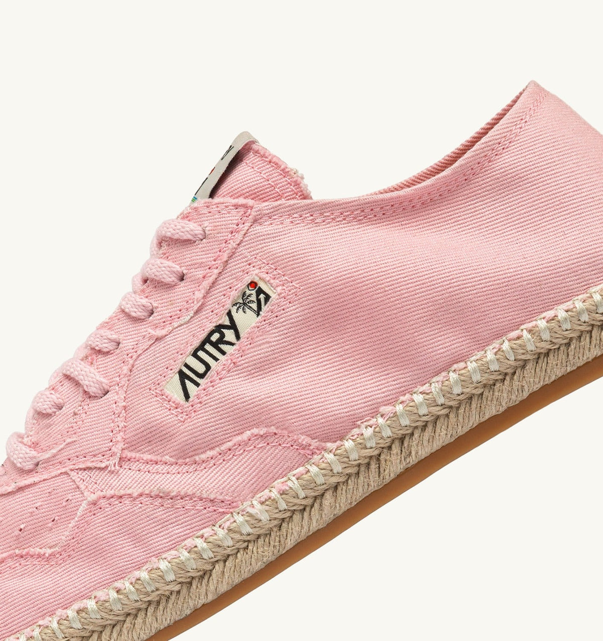 AUTRY Woman SANDY ESPADRILLES IN PINK CANVAS