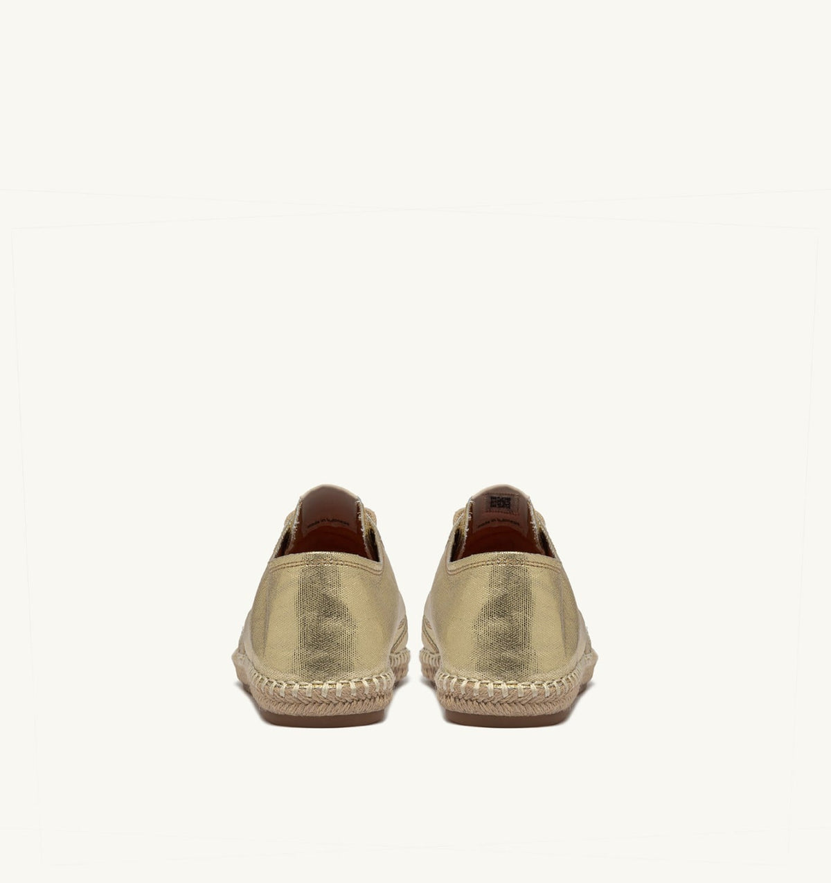 AUTRY Woman SANDY ESPADRILLES IN GOLD CANVAS