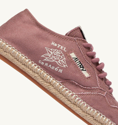 AUTRY Woman 'HOTEL CORAZÓN' SANDY IN ASH ROSE CANVAS