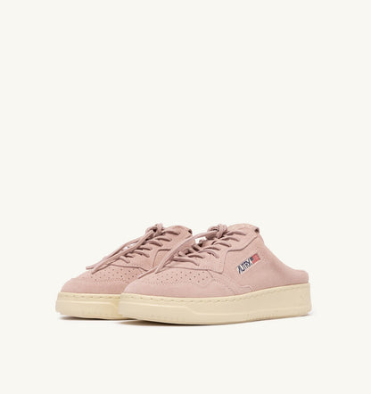 AUTRY Woman MEDALIST MULE SNEAKERS IN SILK SUEDE