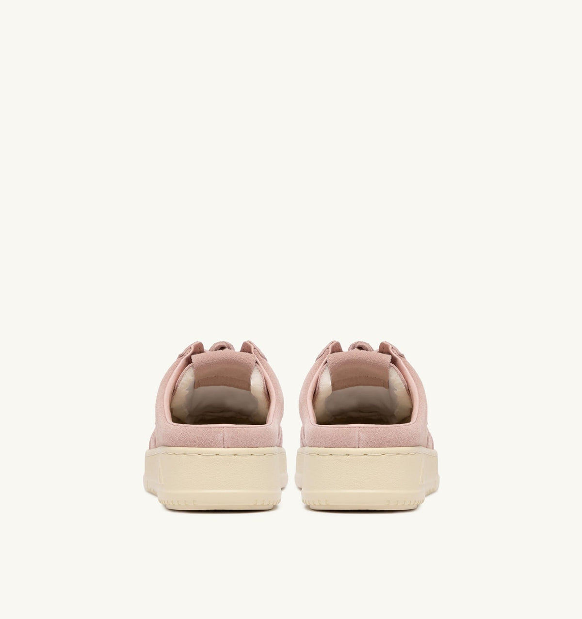 AUTRY Woman MEDALIST MULE SNEAKERS IN SILK SUEDE