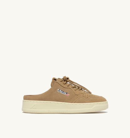 AUTRY Woman MEDALIST MULE SNEAKERS IN COPPER SUEDE