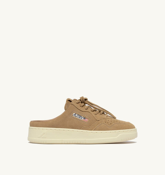 AUTRY Woman MEDALIST MULE SNEAKERS IN COPPER SUEDE