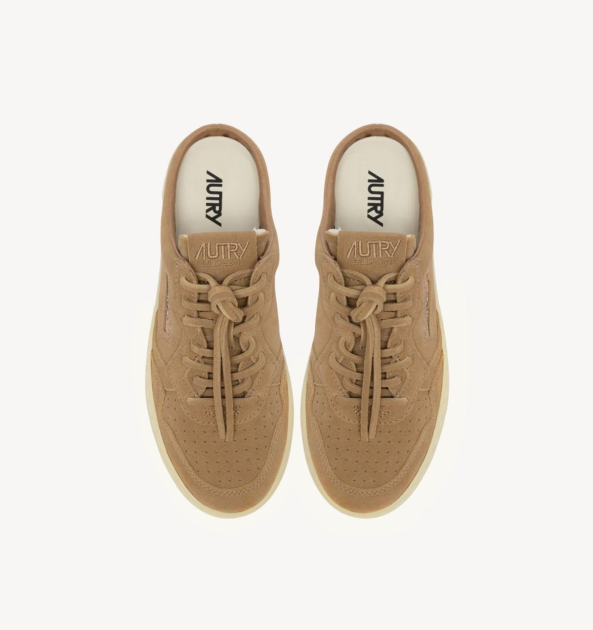 AUTRY Woman MEDALIST MULE SNEAKERS IN COPPER SUEDE