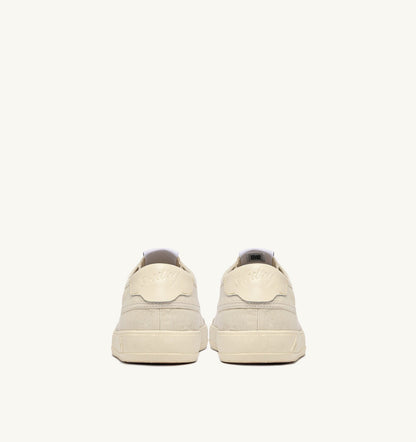 AUTRY Woman WINDSCAPE LOW SNEAKERS IN CREAM CANVAS