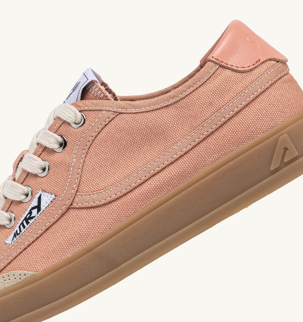 AUTRY Woman WINDSCAPE LOW SNEAKERS IN CLAY CANVAS