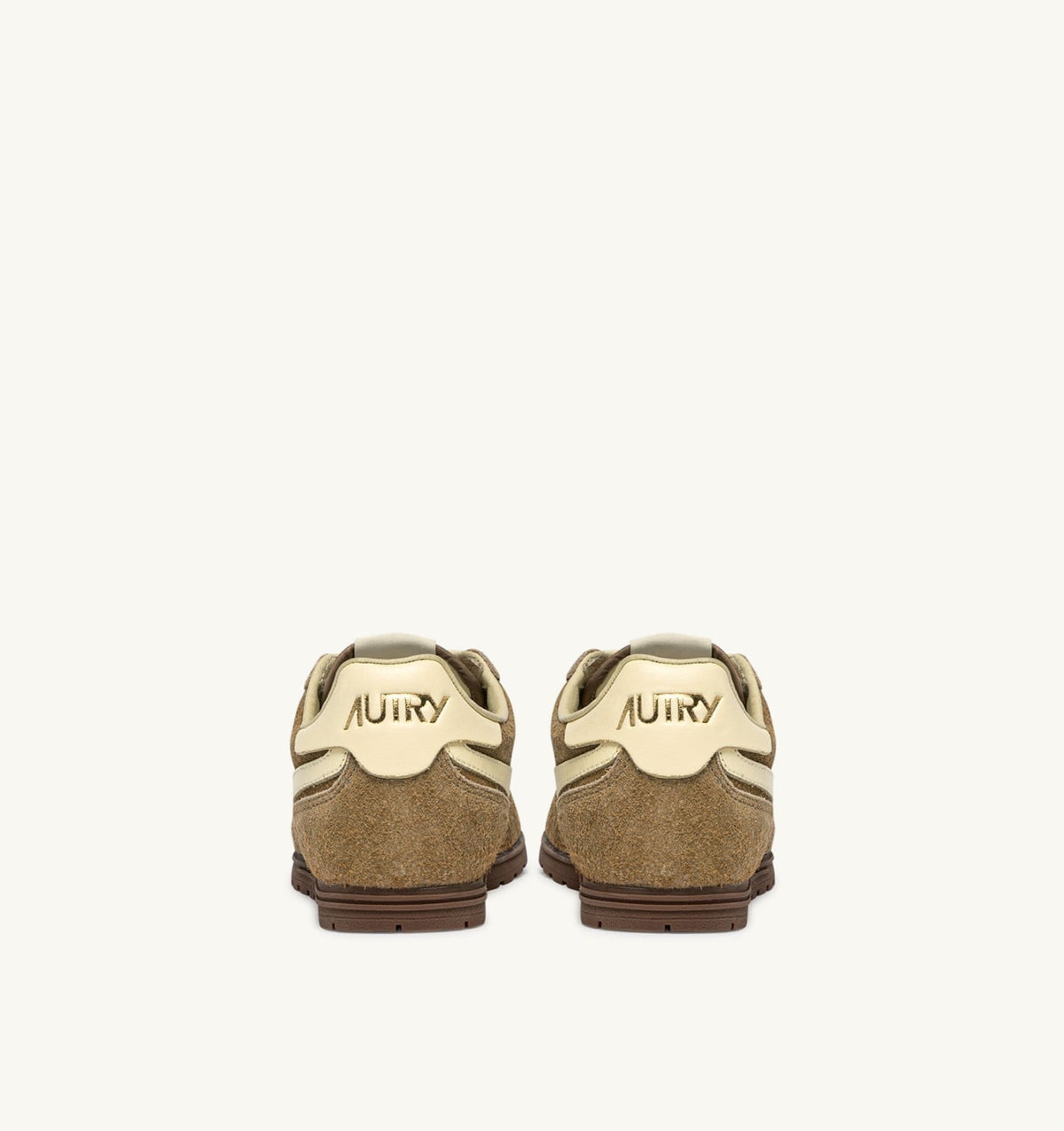 AUTRY Woman WINDSPIN SNEAKERS IN COURO AND RUTABAGA SUEDE AND LEATHER