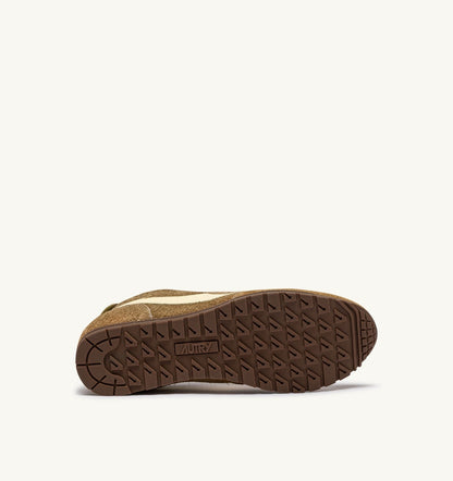 AUTRY Woman WINDSPIN SNEAKERS IN COURO AND RUTABAGA SUEDE AND LEATHER