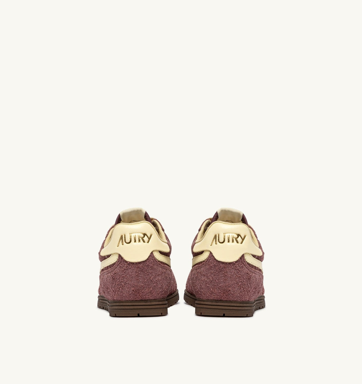 AUTRY Woman WINDSPIN SNEAKERS IN CHIANTI AND RUTABAGA SUEDE AND LEATHER