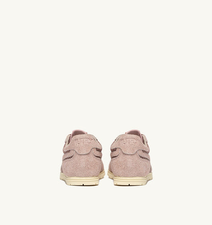 AUTRY Woman WINDSPIN SNEAKERS IN SILK MESH AND SUEDE