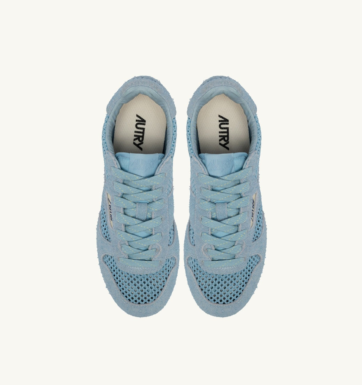 AUTRY Woman WINDSPIN SNEAKERS IN PORTOFINO MESH AND SUEDE