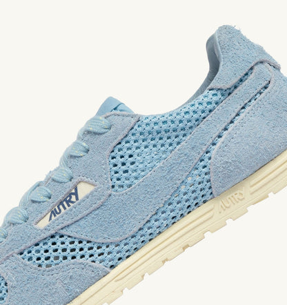 AUTRY Woman WINDSPIN SNEAKERS IN PORTOFINO MESH AND SUEDE