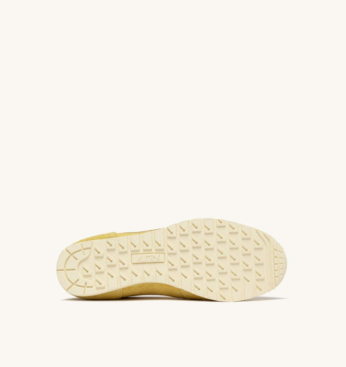 AUTRY Woman WINDSPIN SNEAKERS IN MIMOSA AND RUTABAGA SUEDE AND LEATHER