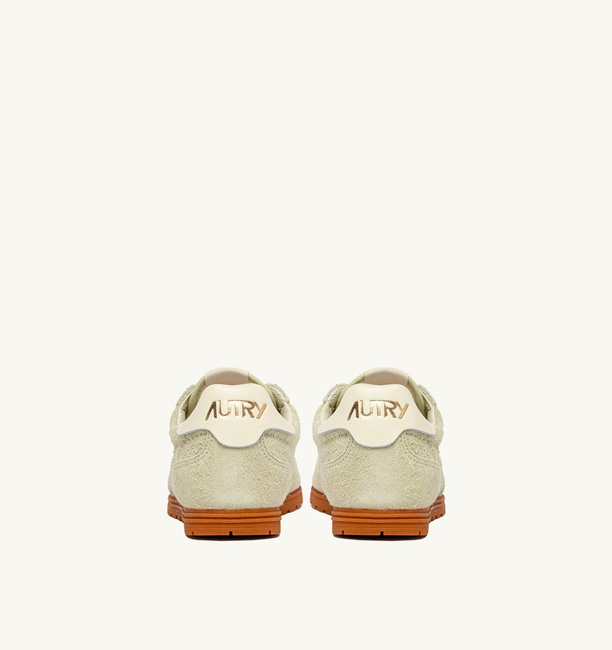 AUTRY Woman SNEAKERS WINDSPIN IN BUTTER WHITE SUEDE