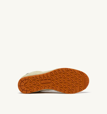 AUTRY Woman SNEAKERS WINDSPIN IN BUTTER WHITE SUEDE