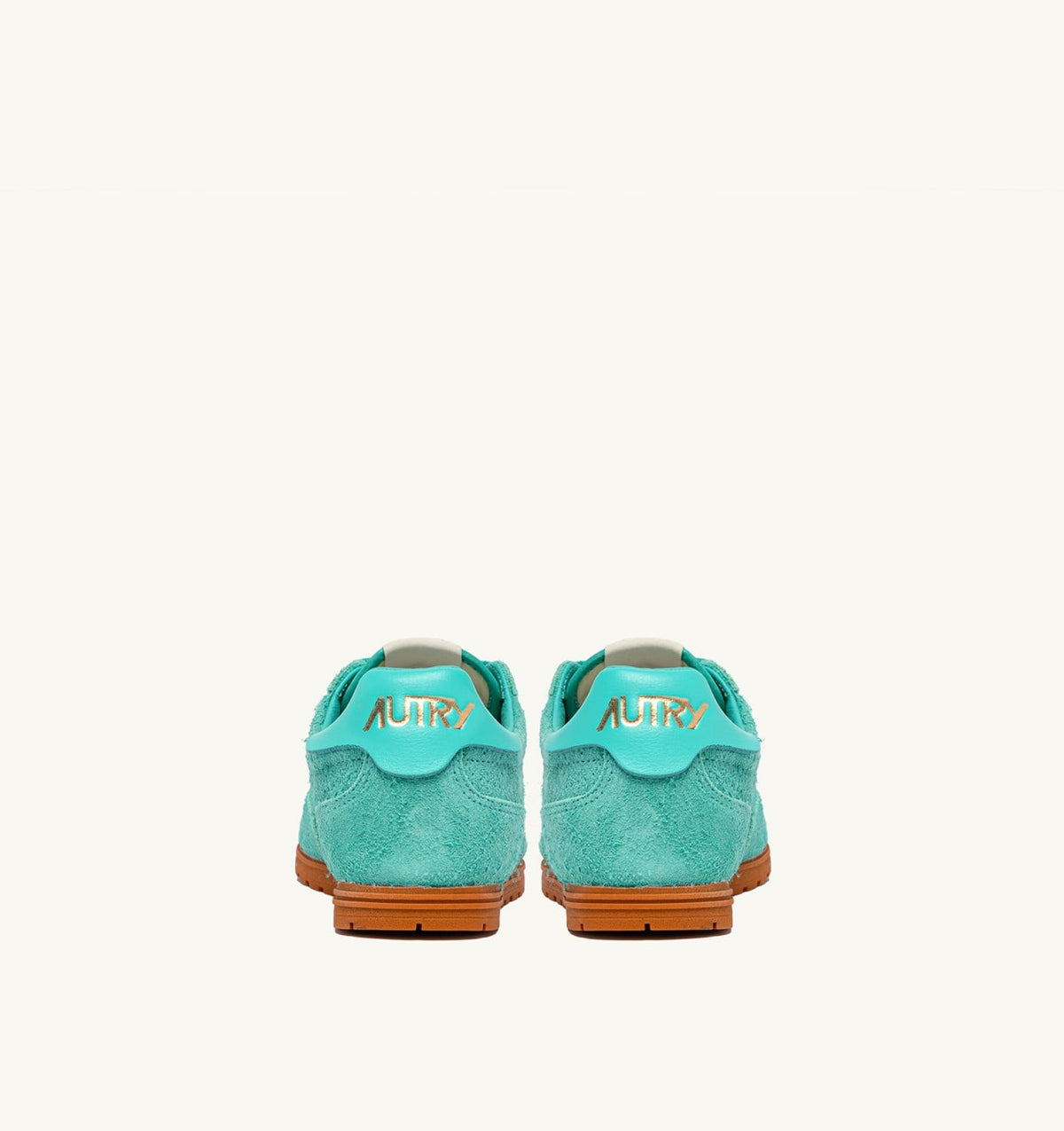 AUTRY Woman SNEAKERS WINDSPIN IN TURQUOISE SUEDE