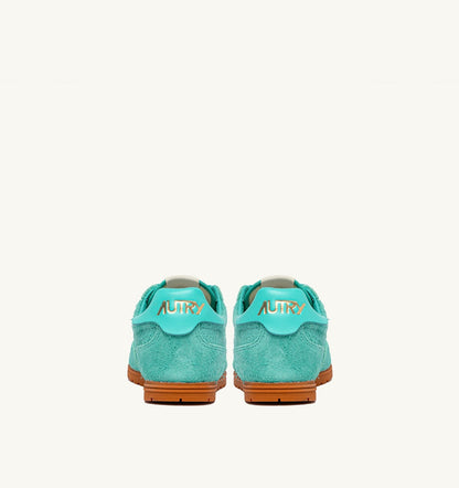 AUTRY Woman SNEAKERS WINDSPIN IN TURQUOISE SUEDE
