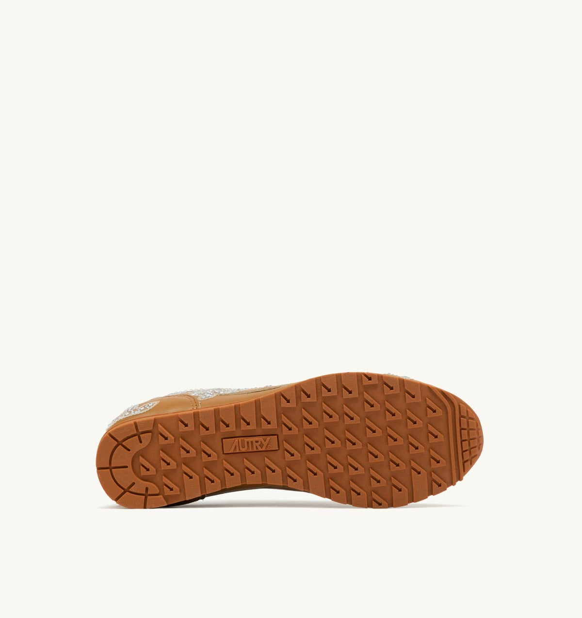 AUTRY Woman WINDSPIN SNEAKERS IN EARTH LEATHER WITH DECORATIONS