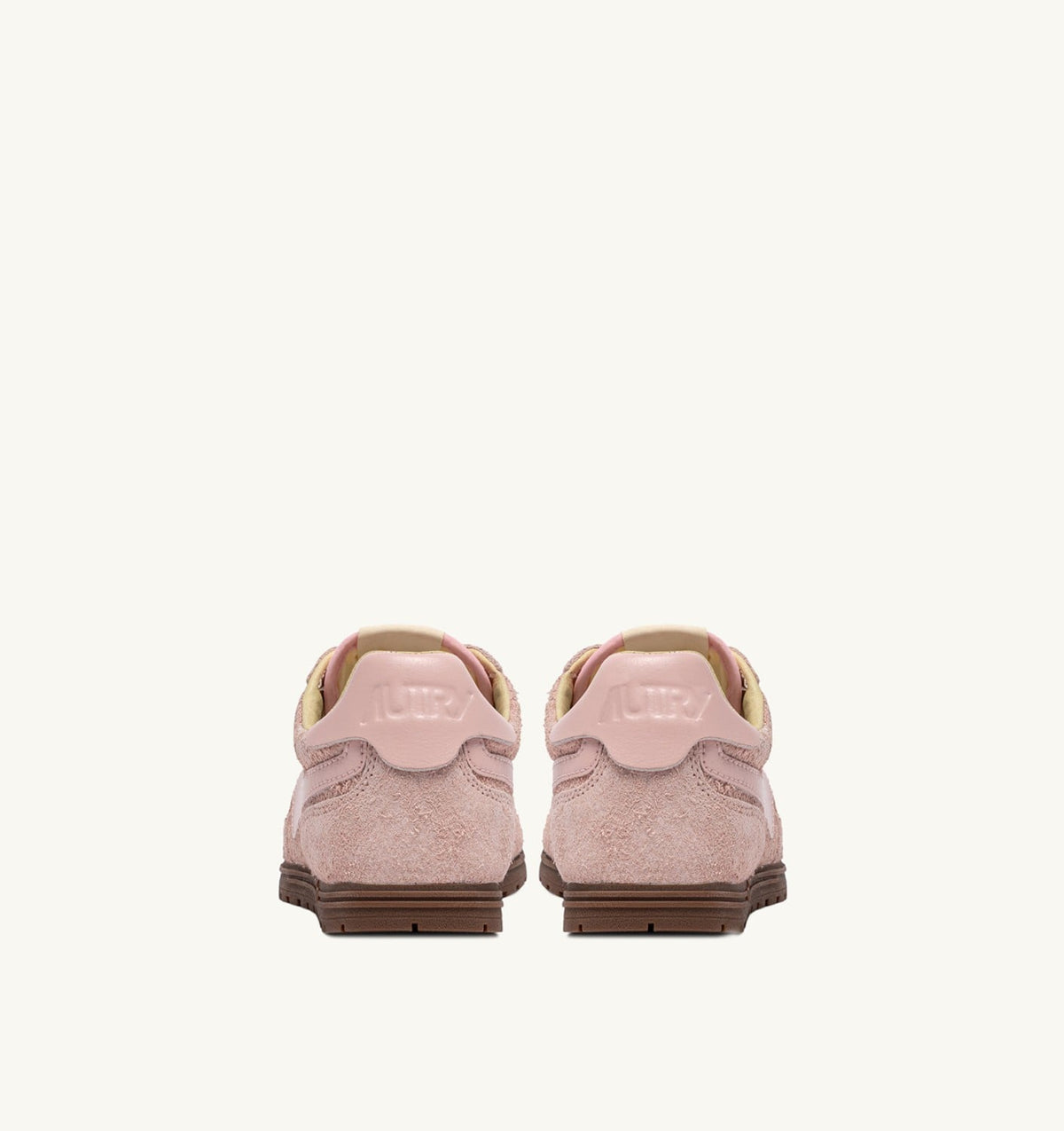 AUTRY Woman WINDSPIN SNEAKERS IN ROSEMARY SUEDE AND LEATHER