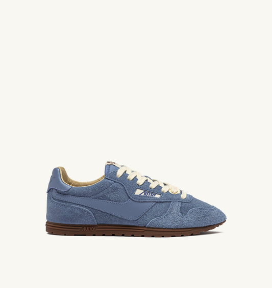 AUTRY Woman WINDSPIN SNEAKERS IN STREET SUEDE AND LEATHER