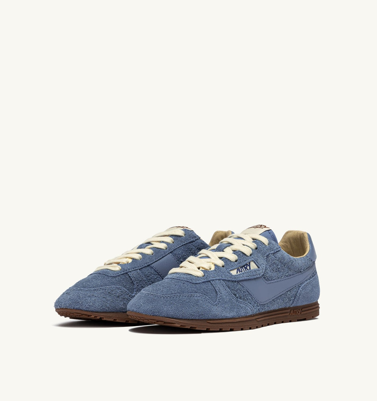 AUTRY Woman WINDSPIN SNEAKERS IN STREET SUEDE AND LEATHER