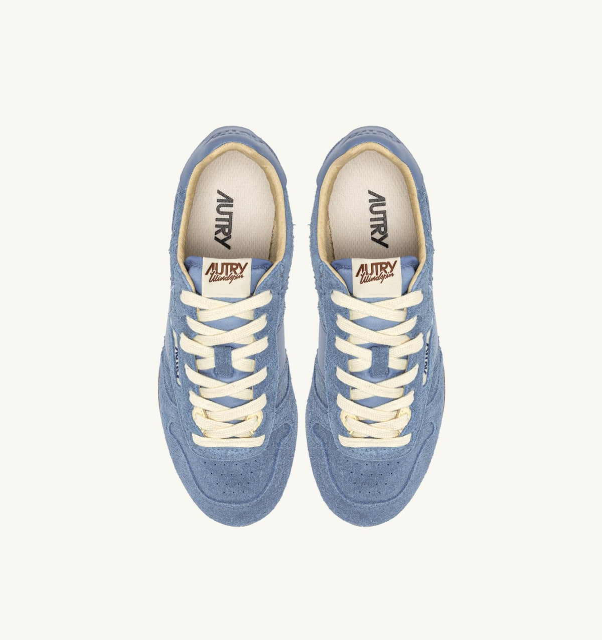 AUTRY Woman WINDSPIN SNEAKERS IN STREET SUEDE AND LEATHER