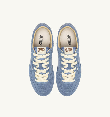 AUTRY Woman WINDSPIN SNEAKERS IN STREET SUEDE AND LEATHER