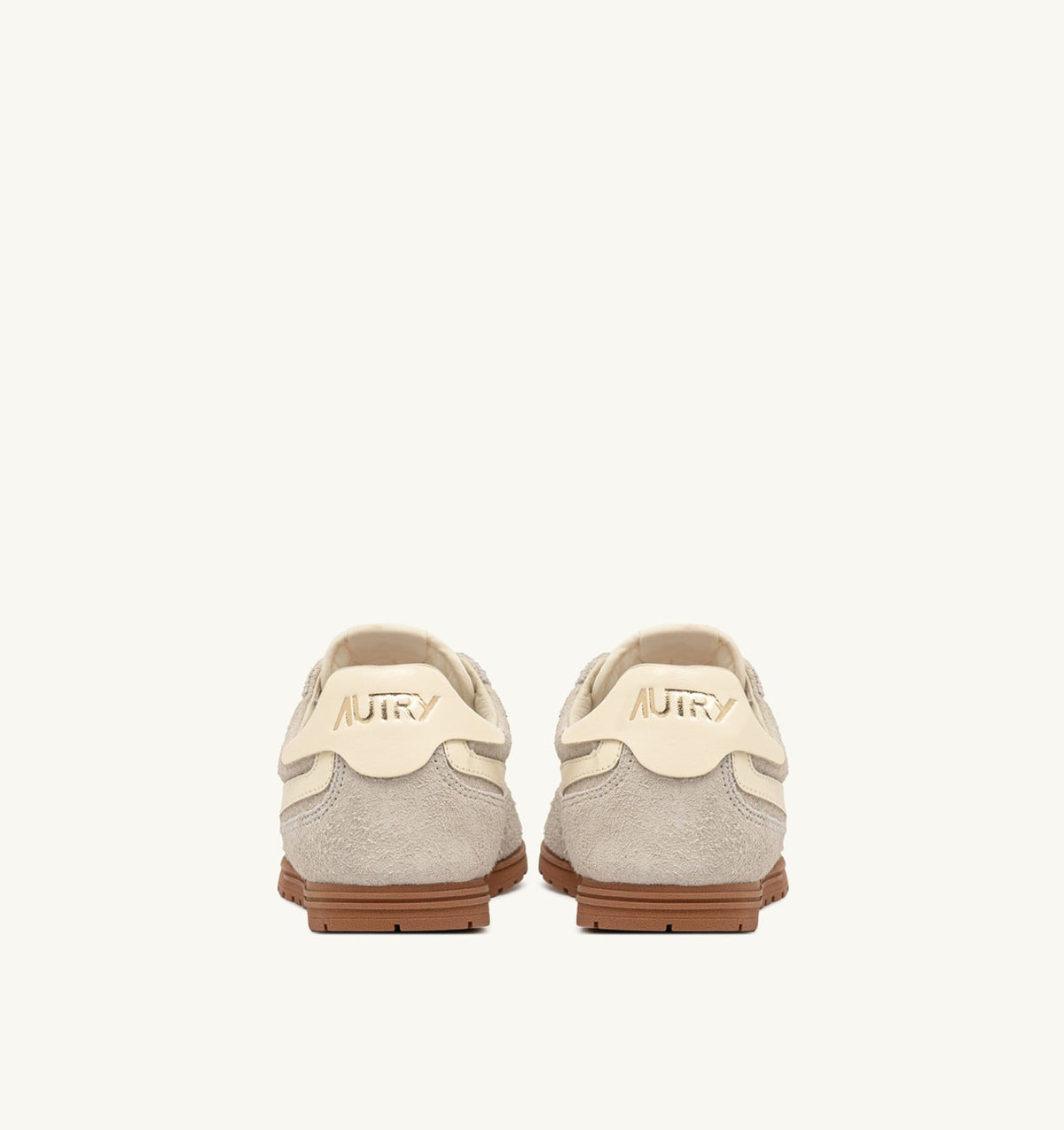 AUTRY Woman SNEAKERS WINDSPIN IN SUEDE AND LEATHER COLOR WIFE AND RUTABAGA