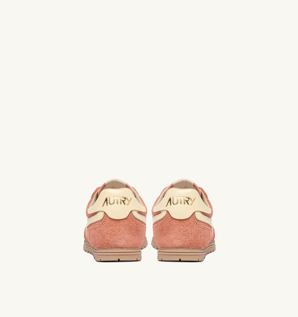 AUTRY Woman SNEAKERS WINDSPIN IN SUEDE AND LEATHER COLOR DAMASK AND RUTABAGA