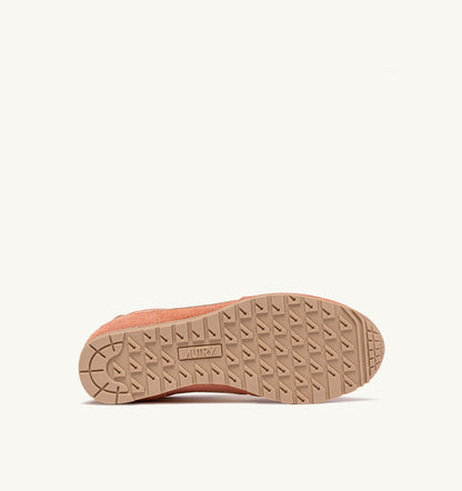 AUTRY Woman SNEAKERS WINDSPIN IN SUEDE AND LEATHER COLOR DAMASK AND RUTABAGA