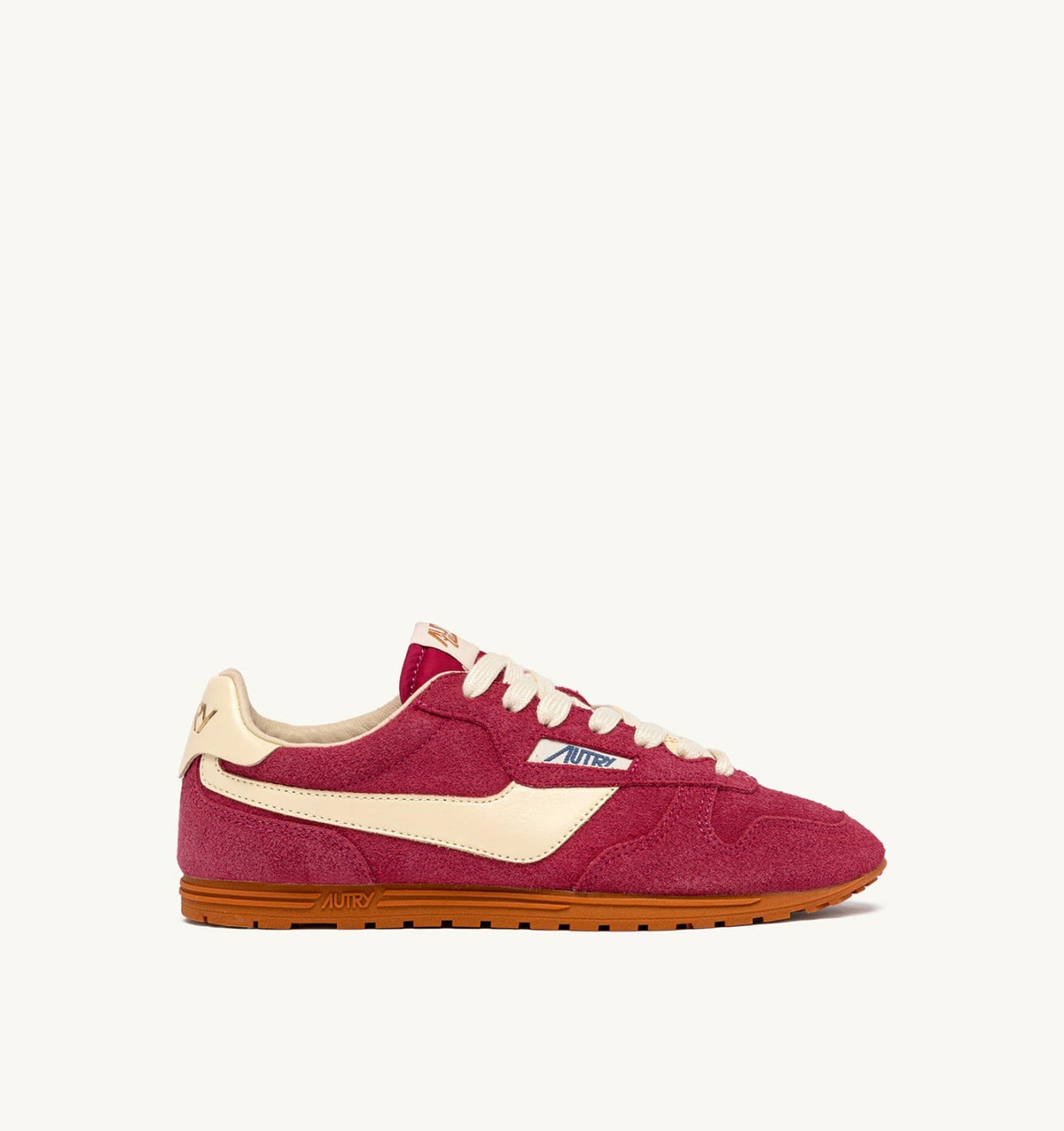 AUTRY Woman SNEAKERS WINDSPIN IN SUEDE AND LEATHER COLOR CHEYENNE AND RUTABAGA