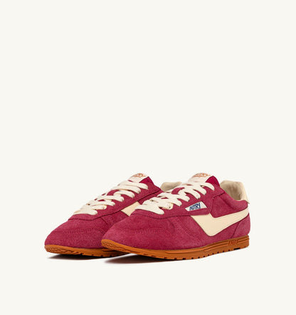 AUTRY Woman SNEAKERS WINDSPIN IN SUEDE AND LEATHER COLOR CHEYENNE AND RUTABAGA