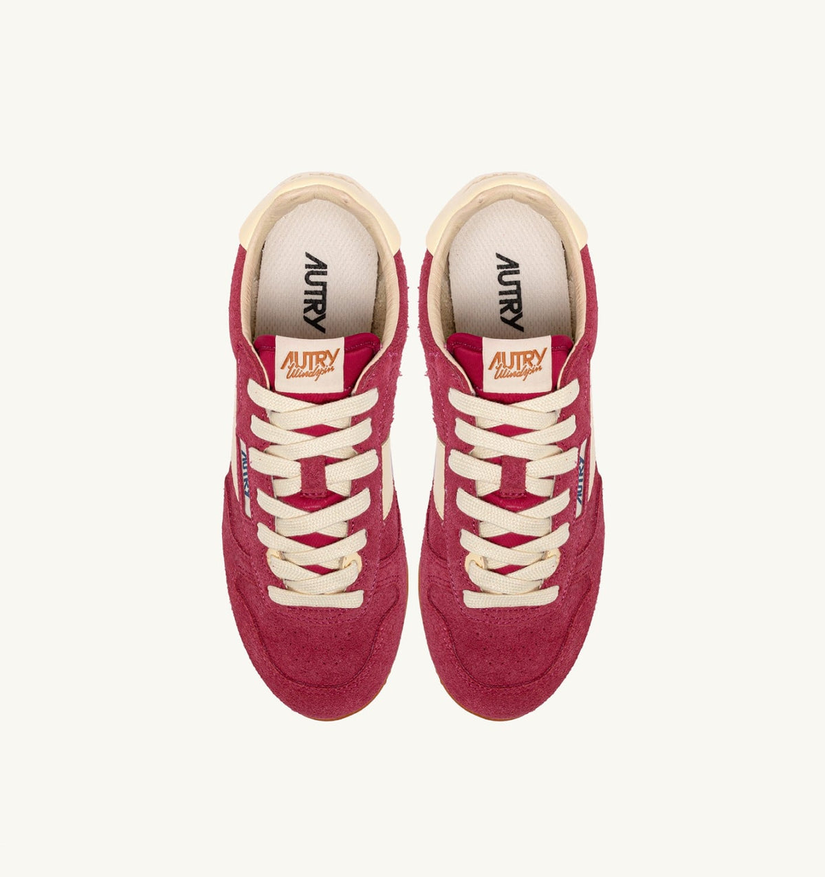 AUTRY Woman SNEAKERS WINDSPIN IN SUEDE AND LEATHER COLOR CHEYENNE AND RUTABAGA