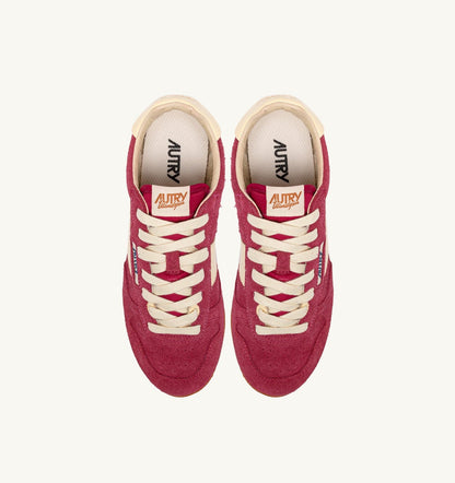 AUTRY Woman SNEAKERS WINDSPIN IN SUEDE AND LEATHER COLOR CHEYENNE AND RUTABAGA
